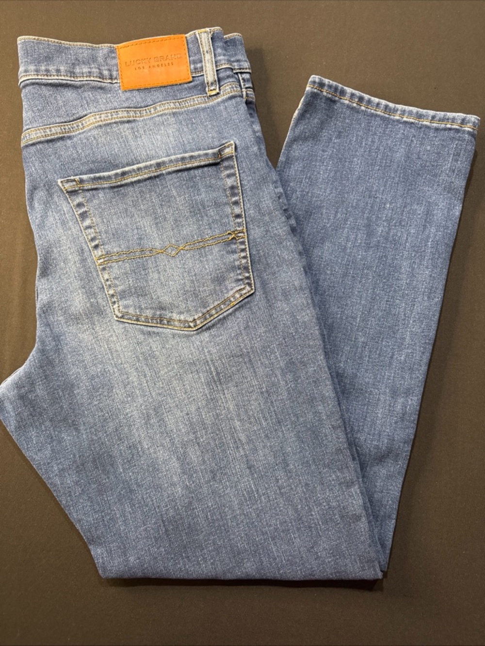 Lucky Brand Men’s Light Blue Straight Jeans